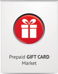 prepaid plastic gift card