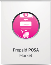 prepaid POSA plastic Card